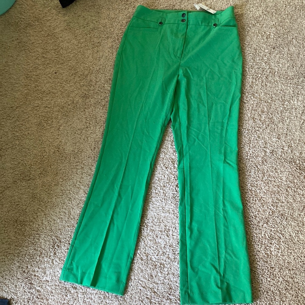 Green pants